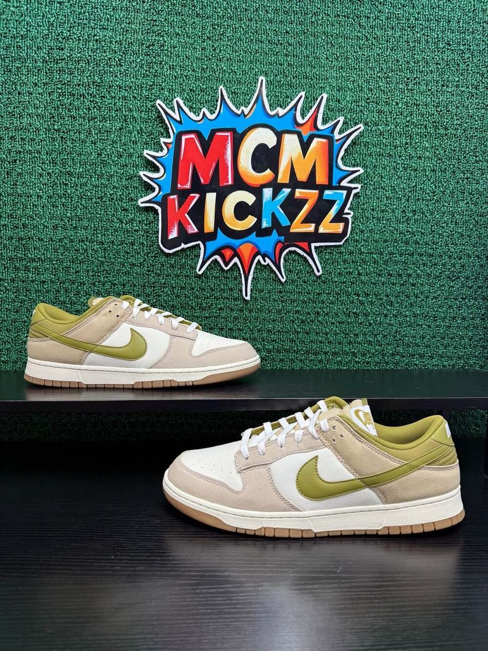 Nike Dunk Low Since '72 Sail/Pacific Moss/Cream Men’s Size 13 Brand New